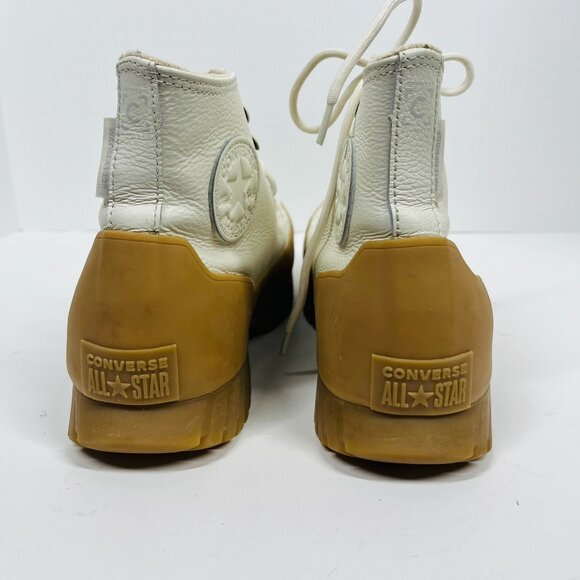 Converse Chuck Taylor All Star Lugged winter 2.0 High top Sneaker Boot in Egret main image 10